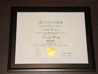 03 Erika's diploma - March 05, 2021